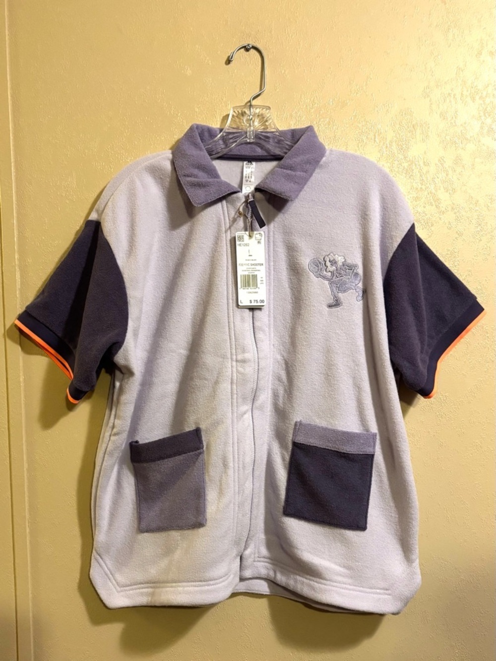 NWT Adidas Women's Hoop York City Shooter Shirt Sz L